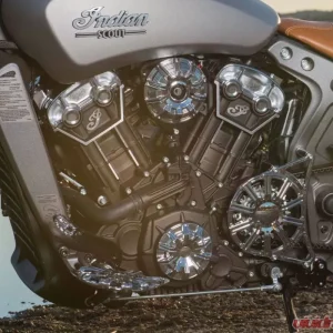 Arlen Ness 10-Gauge Chrome Stator Cover Indian Scout | Scout Sixty | Scout Bobber 2015+ - Image 3