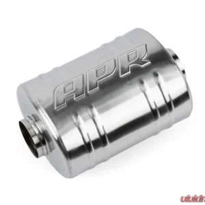 APR Premium 3" Oval Body Sound Absorption Muffler, T304 Stainless Steel, Brushed Finish - Image 1