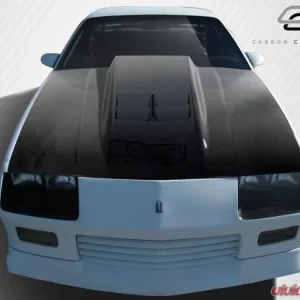 1982-1992 Chevrolet Camaro Carbon Creations ZL1 Look Hood - 1 Piece - Image 2
