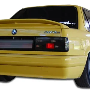 1984-1987 BMW 3 Series E30 2DR 4DR Duraflex M-Tech Rear Bumper Cover - 1 Piece - Image 1