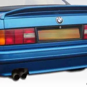 1984-1987 BMW 3 Series E30 2DR 4DR Duraflex M-Tech Rear Bumper Cover - 1 Piece - Image 3