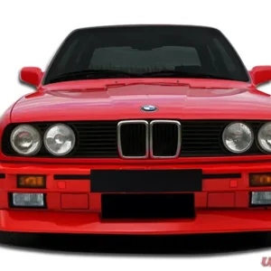 1984-1991 BMW 3 Series E30 2DR 4DR Duraflex Evo Look Front Bumper Cover - 1 Piece - Image 1