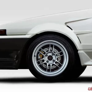 1984-1987 Toyota Corolla 2DR / HB Duraflex D1 Sport 30MM Front Fenders - 2 Piece - Image 1