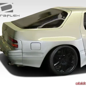 1986-1991 Mazda RX-7 Duraflex MTP Wide Body Rear Fender Flares - 2 Piece - Image 2