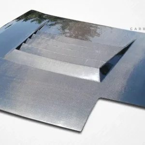 1986-1991 Mazda RX-7 Carbon Creations D-1 Hood - 1 Piece - Image 3