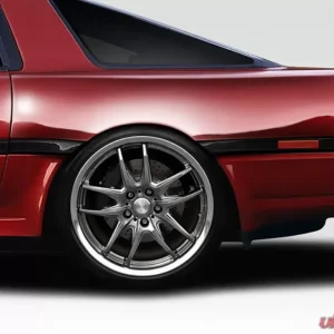 1986-1992 Toyota Supra A70 Duraflex A-Spec Rear Flares - 2 Pieces - Image 1