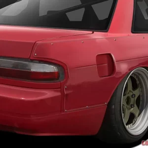 1989-1994 Nissan 240SX S13 2DR Duraflex D1 Sport 50MM Rear Fender Flares - 3 Piece - Image 2