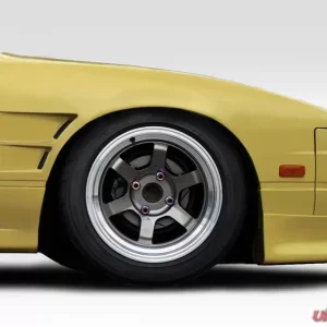 1989-1994 Nissan 240SX Duraflex D1 Sport 25MM Front Fenders - 2 Piece - Image 1