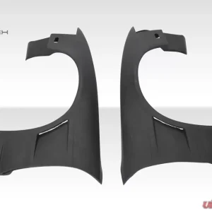 1989-1994 Nissan 240SX S13 Duraflex V Speed Wide Body Front Fenders - 2 Piece - Image 2
