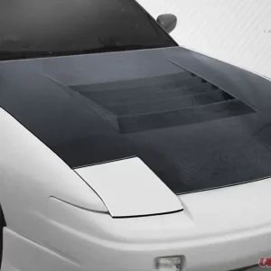 1989-1994 Nissan 240SX S13 Carbon Creations D-1 Hood - 1 Piece - Image 2