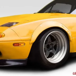 1990-1997 Mazda Miata Duraflex Rocket Wide Body Front Fender Flares - 4 Piece - Image 1