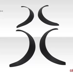 1990-1997 Mazda Miata Duraflex Rocket Wide Body Front Fender Flares - 4 Piece - Image 2