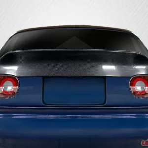 1990-1997 Mazda Miata Carbon Creations Ducktail Rear Trunk Lid - 1 Piece - Image 1
