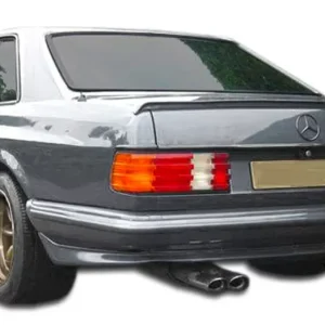 1981-1991 Mercedes S Class W126 2DR Duraflex AMG Look Wide Body Rear Bumper Cover - 1 Piece - Image 1