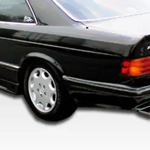 1981-1991 Mercedes S Class W126 4DR Duraflex AMG Look Rear Bumper Cover (euro spec) - 1 Piece - Image 2