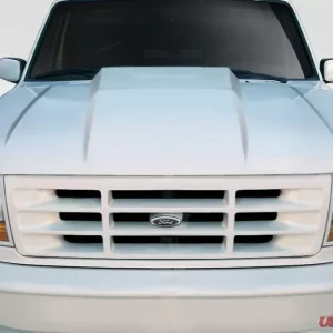 1992-1996 Ford F-150 / Bronco Duraflex Cowl Hood - 1 Piece - Image 1