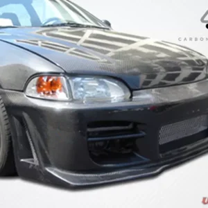 1992-1995 Honda Civic 2DR / HB Carbon Creations OEM Look Fenders - 2 Piece - Image 5