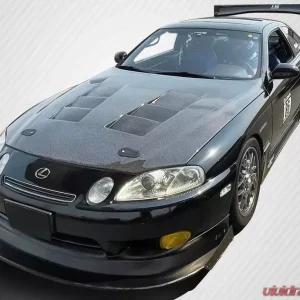 1992-2000 Lexus SC Series SC300 SC400 Carbon Creations TS-1 Hood - 1 Piece - Image 1
