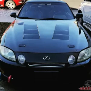 1992-2000 Lexus SC Series SC300 SC400 Carbon Creations TS-1 Hood - 1 Piece - Image 3