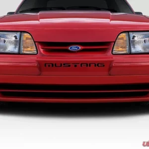 1979-1993 Ford Mustang Duraflex Apex Aero Front Bumper Add On - 1 Piece - Image 1