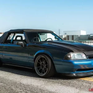 1987-1993 Ford Mustang Carbon Creations 2" Cowl Hood - 1 Piece - Image 2