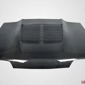 1987-1993 Ford Mustang Carbon Creations GT500 V2 Hood - 1 Piece - Image 2