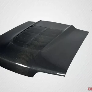 1987-1993 Ford Mustang Carbon Creations GT500 V2 Hood - 1 Piece - Image 3