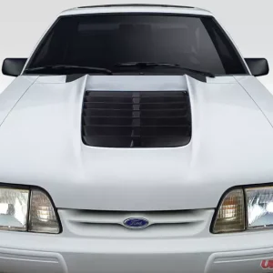 1987-1993 Ford Mustang Duraflex GT500 V2 Hood - 1 Piece - Image 1