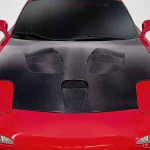 1993-1997 Mazda RX-7 Carbon Creations Scooter Hood - 1 Piece - Image 1
