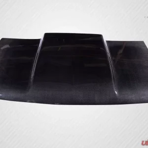 1994-2004 Chevrolet S-10 1994-2004 GMC Sonoma 1995-2004 Chevrolet Blazer 1995-2001 GMC Jimmy 98-00 Envoy Carbon Creations Cowl Hood - 1 Piece - Image 4