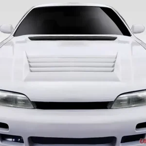 1995-1996 Nissan 240SX S14 Duraflex D-Spec Hood - 1 Piece - Image 1