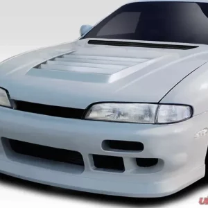 1995-1996 Nissan 240SX S14 Duraflex D-Spec Hood - 1 Piece - Image 2