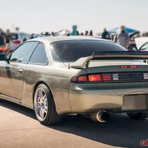 1995-1998 Nissan 240SX S14 Duraflex N Sport Rear Add Ons Spat Extensions - 2 Piece - Image 2