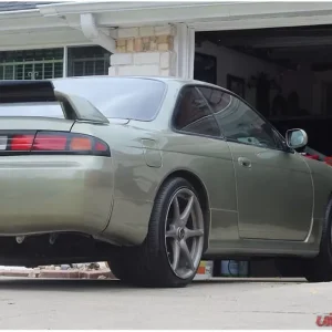 1995-1998 Nissan 240SX S14 Duraflex N Sport Rear Add Ons Spat Extensions - 2 Piece - Image 3