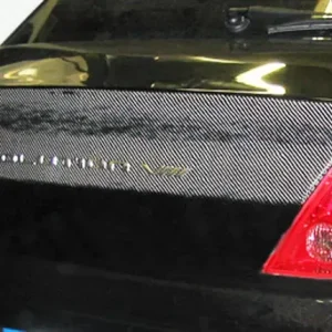2002-2003 Mitsubishi Lancer 2003-2006 Mitsubishi Lancer Evolution 8 9 Carbon Creations OEM Look Trunk - 1 Piece - Image 4