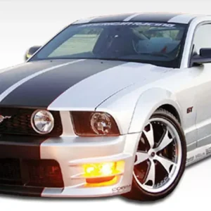2005-2009 Ford Mustang Duraflex GT500 Wide Body Door Caps - 2 Piece - Image 3
