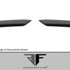 2011-2016 BMW 5 Series F10 4DR Carbon AF-3 Rear Add Ons Spat Extensions ( CFP ) - 2 Piece (S) - Image 3