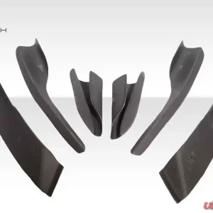 2013-2020 Scion FR-S Toyota 86 Subaru BRZ Duraflex GT500 V2 Canards - 6 Piece - Image 2
