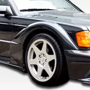 1984-1993 Mercedes 190 W201 Duraflex Evo 2 Wide Body Door Caps - 4 Piece - Image 5