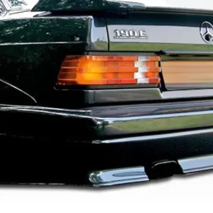 1984-1993 Mercedes 190 W201 Duraflex Evo 2 Wide Body Rear Bumper Cover - 1 Piece - Image 2