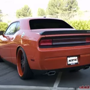 GT Styling 1 pc Black Out Panel Dodge Challenger 2008-2014 - Image 2