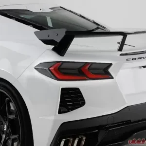 GT Styling 10 pcs Taillight Lens Cover Set Smoke Chevrolet Corvette 2020-2022 - Image 1