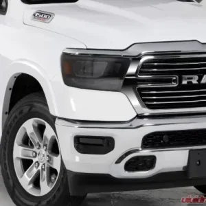 GT Styling 2 pcs Headlight Cover Ram 1500 2019-2022 - Image 1