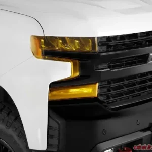 GT Styling 6 pcs Headlight Cover Chevrolet Silverado 1500 2019-2022 - Image 1