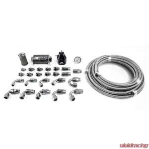 DeatschWerks X2 Series Pump Module -10AN PTFE Plumbing Kit Ford Mustang 2011-2019 - Image 1