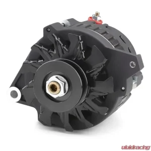 Proform CS130 Alternator; 160 AMP; 1-Wire; V-belt Pulley; Black Crinkle; 100% New - Image 1