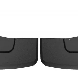 Husky Liners Dually Rear Mud Guards for Chevy Silverado 3500 2020-2021, Black - Image 1