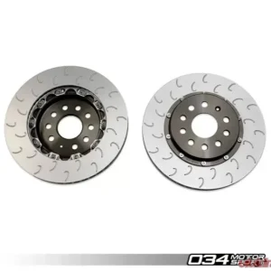 034 Motorsports 2-Piece Floating Rear Brake Rotor 310mm Audi | Volkswagen 2015+ - Image 2