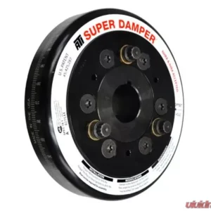 ATI 6.325" 2 Ring Black Zinc Chromate Aluminum Damper Chevrolet SB V6 & V8 - Image 1