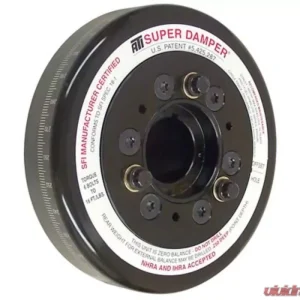 ATI 6.325" 3" Long 3 Ring Chevrolet Front Aluminum Damper Ford V8 SB & 6 Cyl C-Timing Tab - Image 1